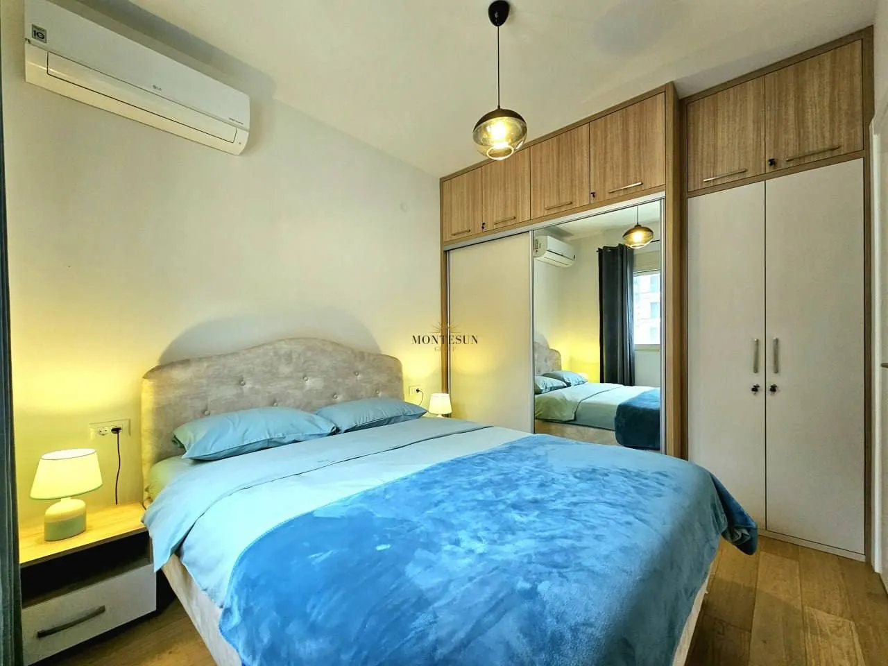 Rent, one bedroom apartment, 47m², Bečići, Budva
