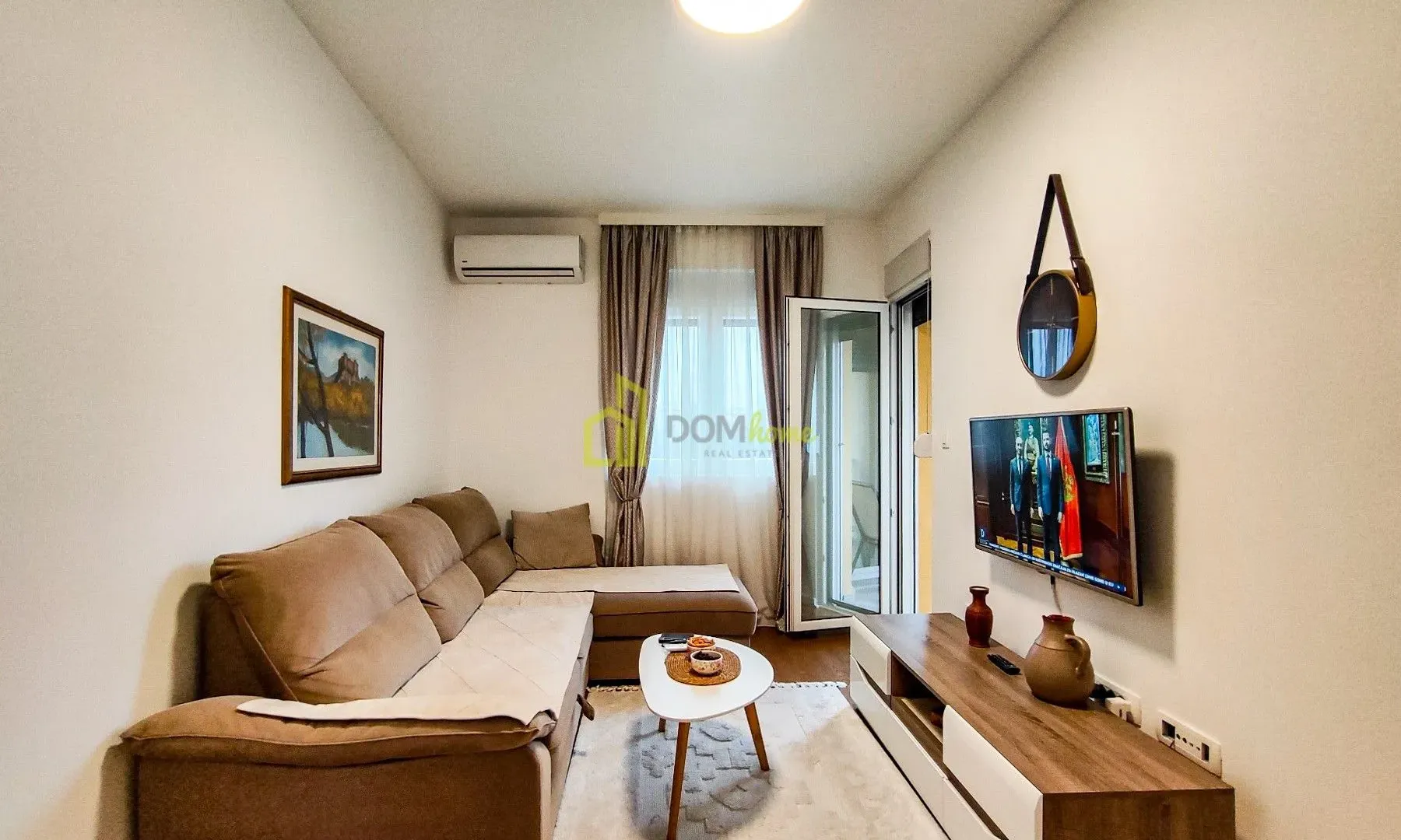 Rent, one bedroom apartment, 44m², Pobrežje, Podgorica