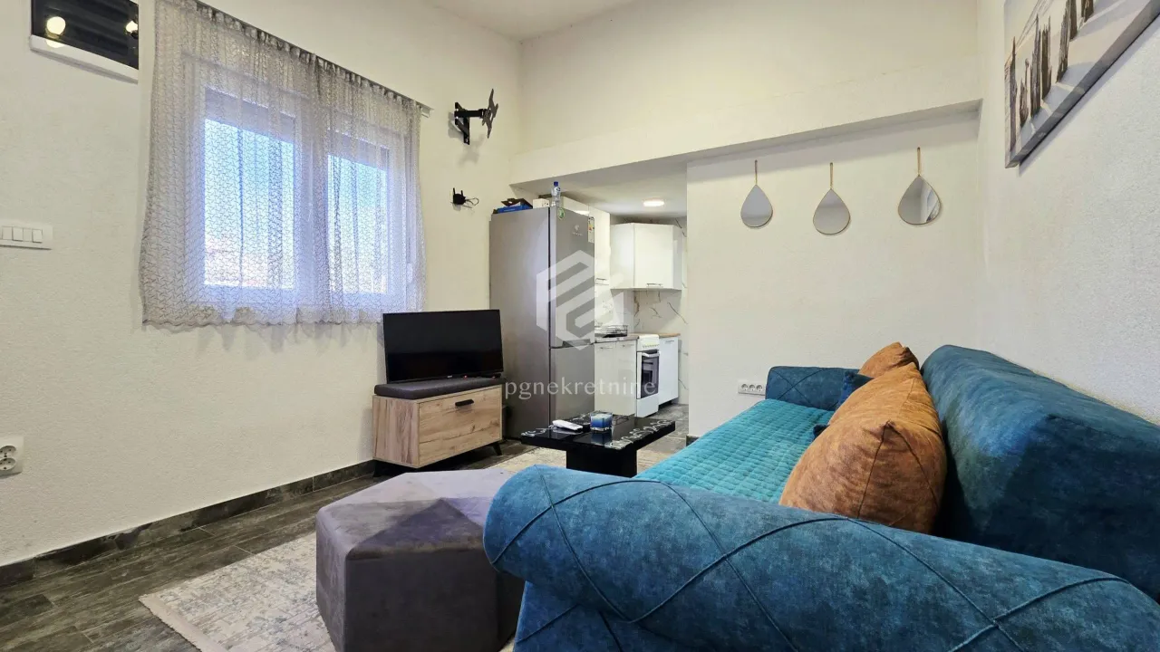 Rent, one bedroom apartment, 35m², Tološi, Podgorica