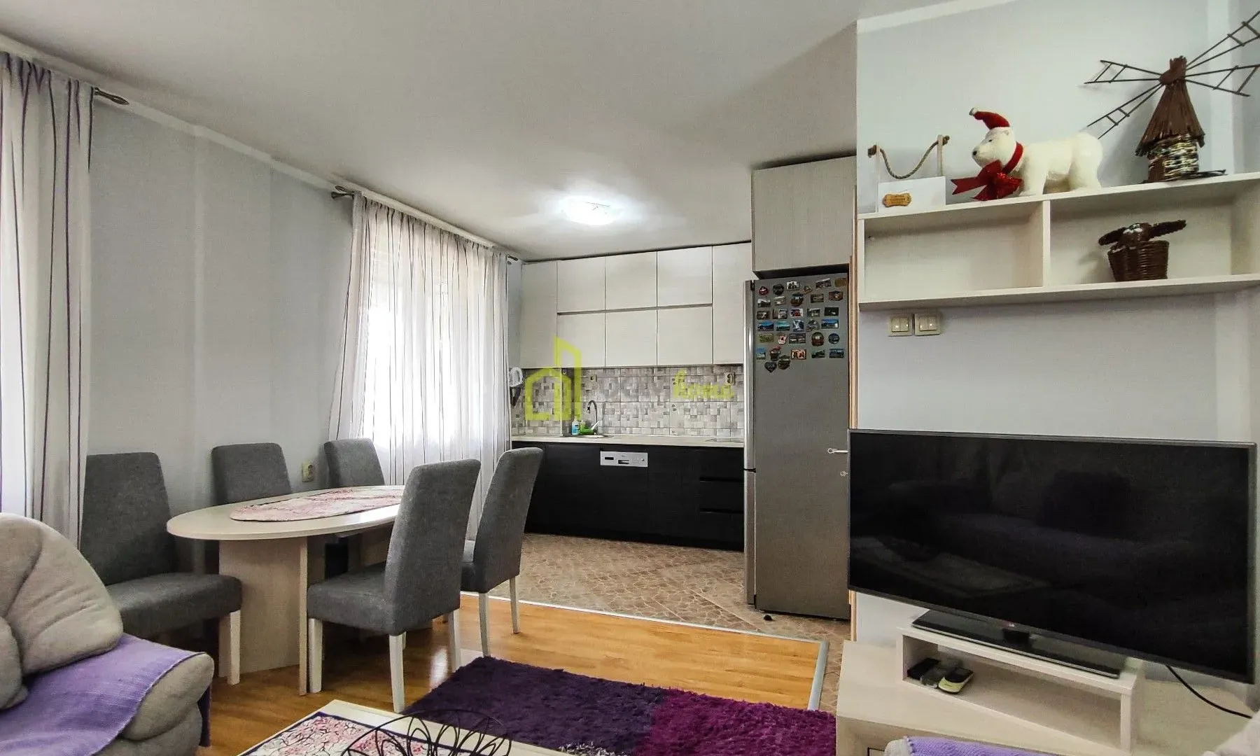 Rent, one bedroom apartment, 50m², Preko Morače, Podgorica