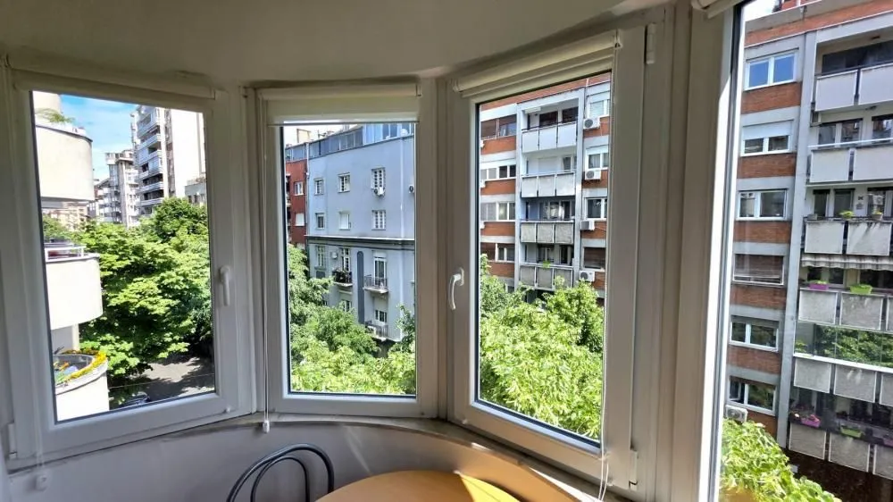 Rent, one bedroom apartment, 46m², Savski Venac, Beograd