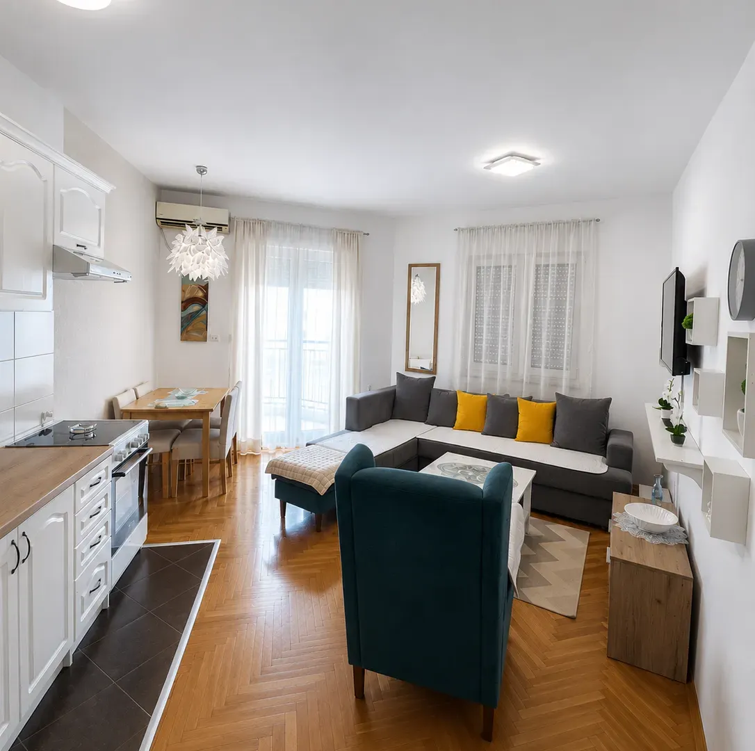 Izdavanje, jednosoban stan, 45m², Stari Aerodrom, Podgorica