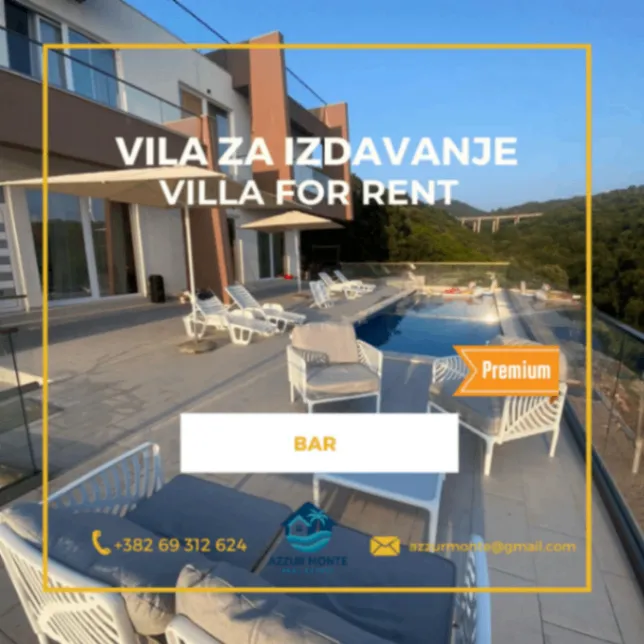 Izdavanje, kuća, 560m², Dubrava, Bar