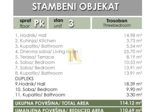 Prodaja, četvorosoban stan, 110m², Bulevar patrijarha Pavla, Novi Sad Sve Podlokacije - image 3