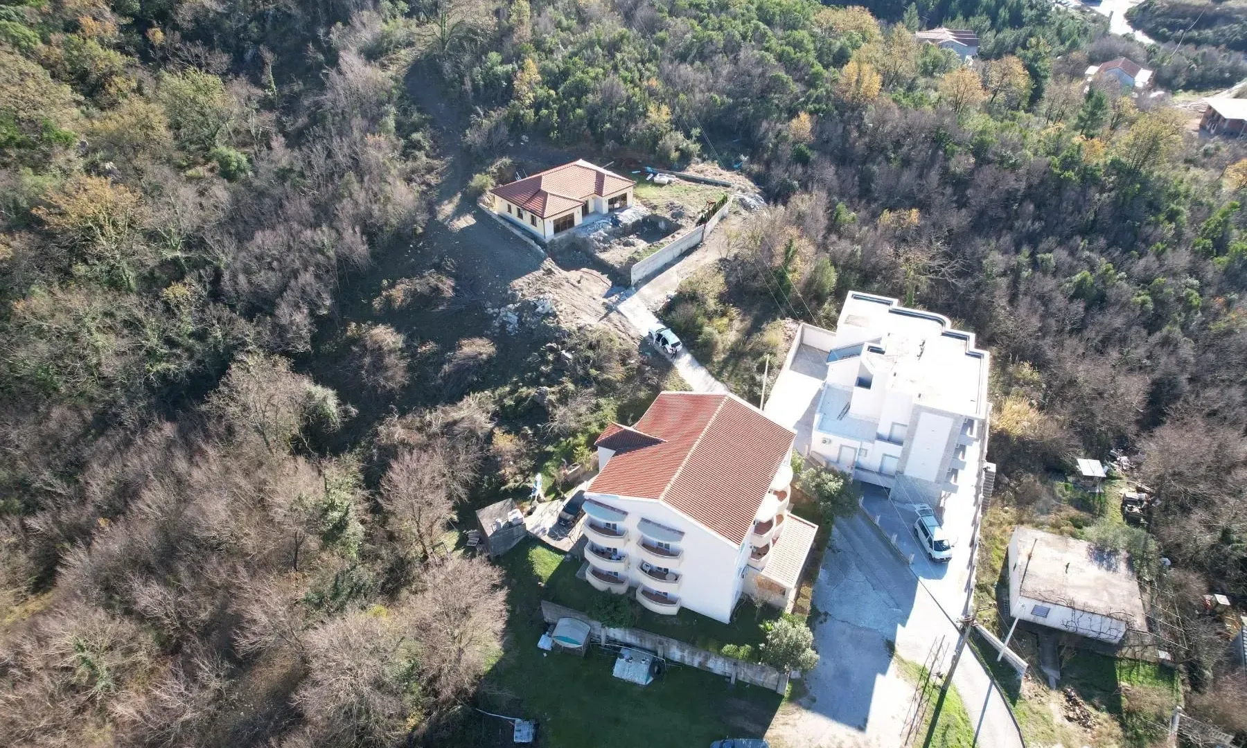 Prodaja, plac, 1250m², Prijevor, Budva