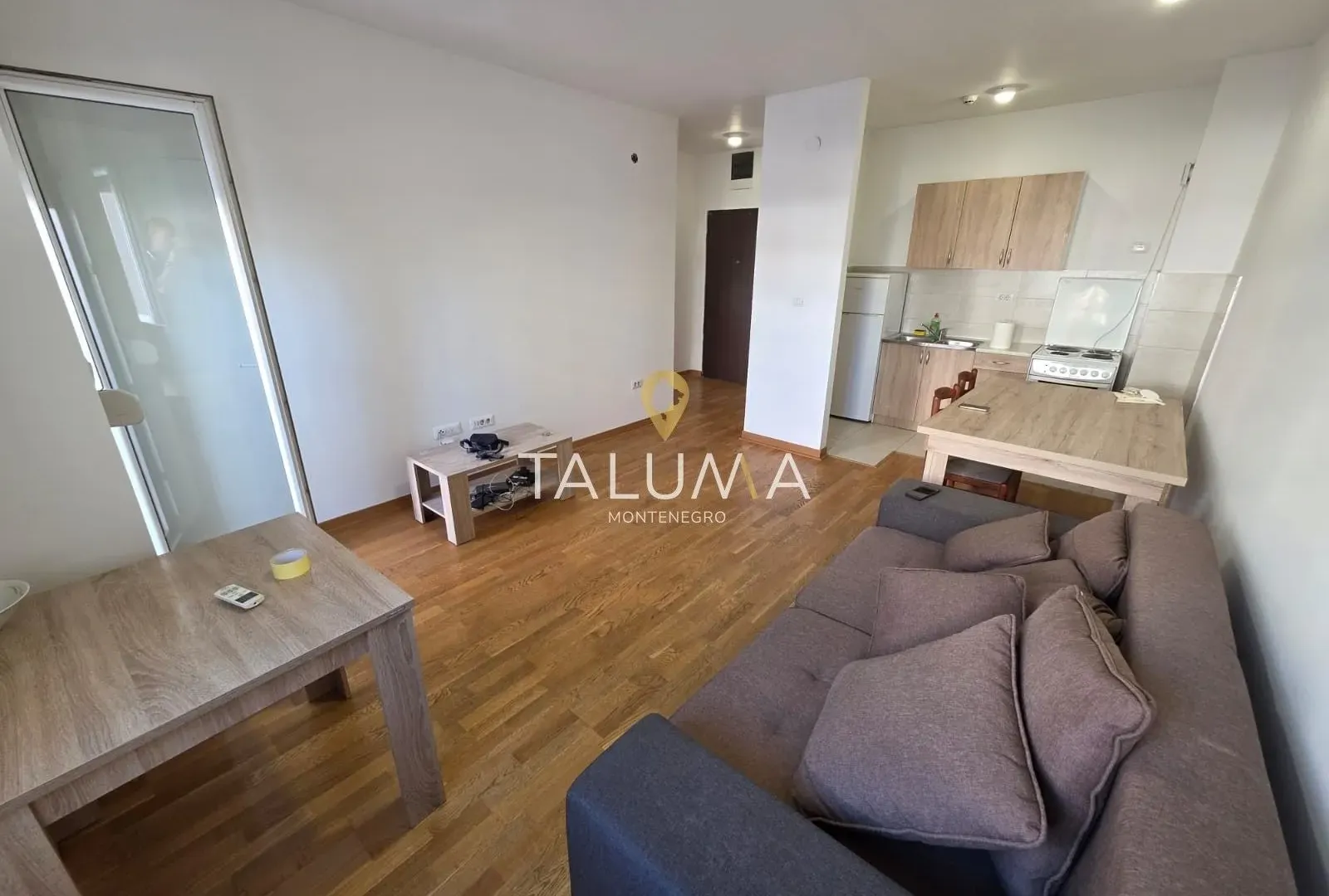 Izdavanje, jednosoban stan, 45m², City Kvart, Podgorica