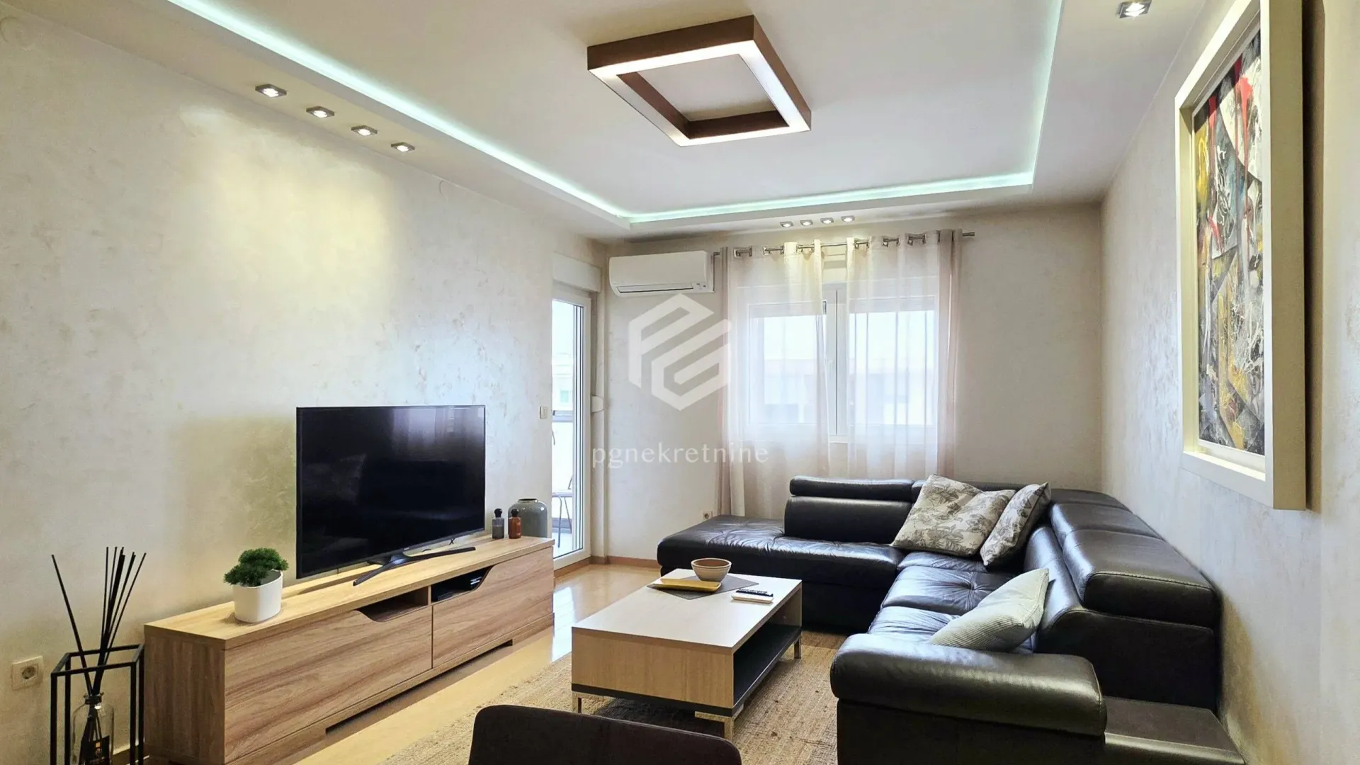 Rent, one bedroom apartment, 47m², City Kvart, Podgorica