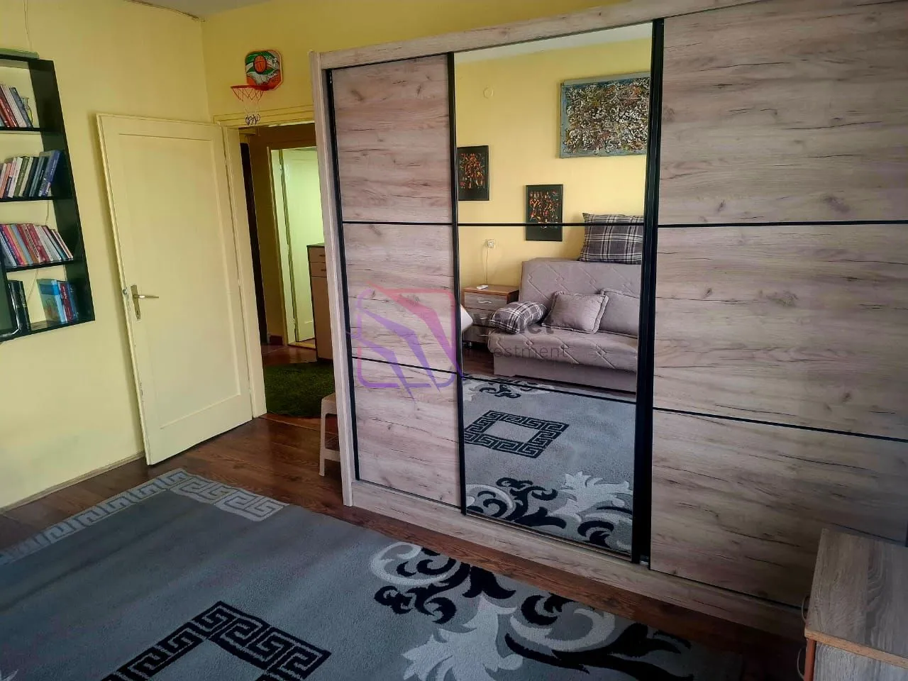 Izdavanje, jednosoban stan, 50m², Centar, Podgorica