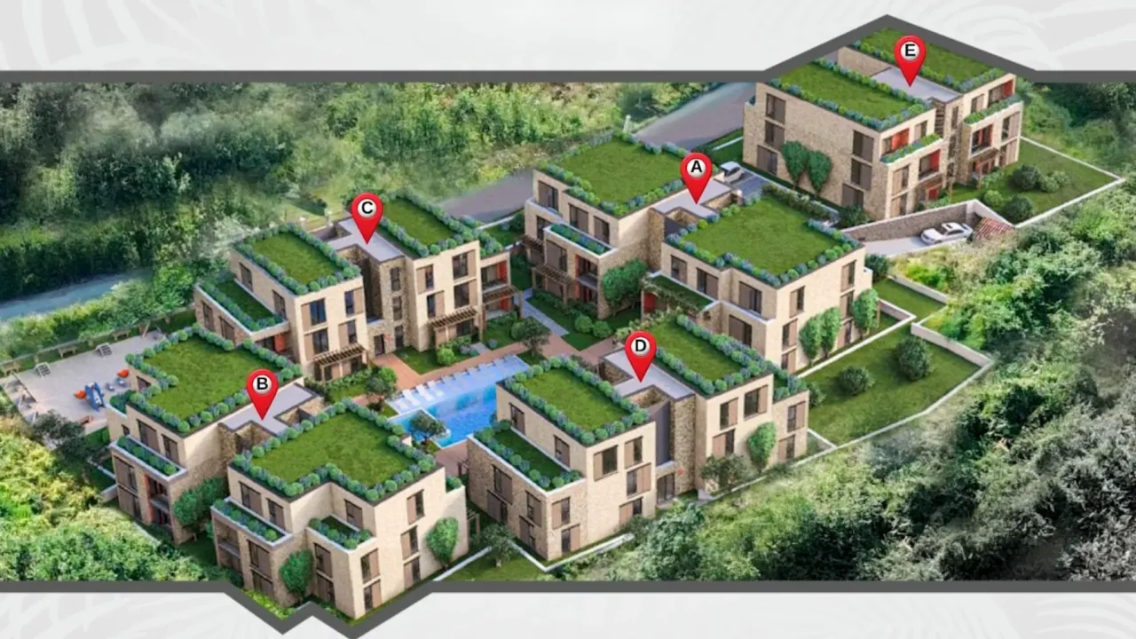 Prodaja, jednosoban stan, 106m², Krašići, Tivat