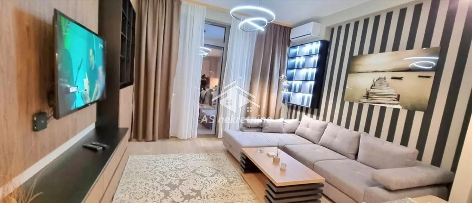 Rent, two bedroom apartment, 56m², Savski Venac, Beograd