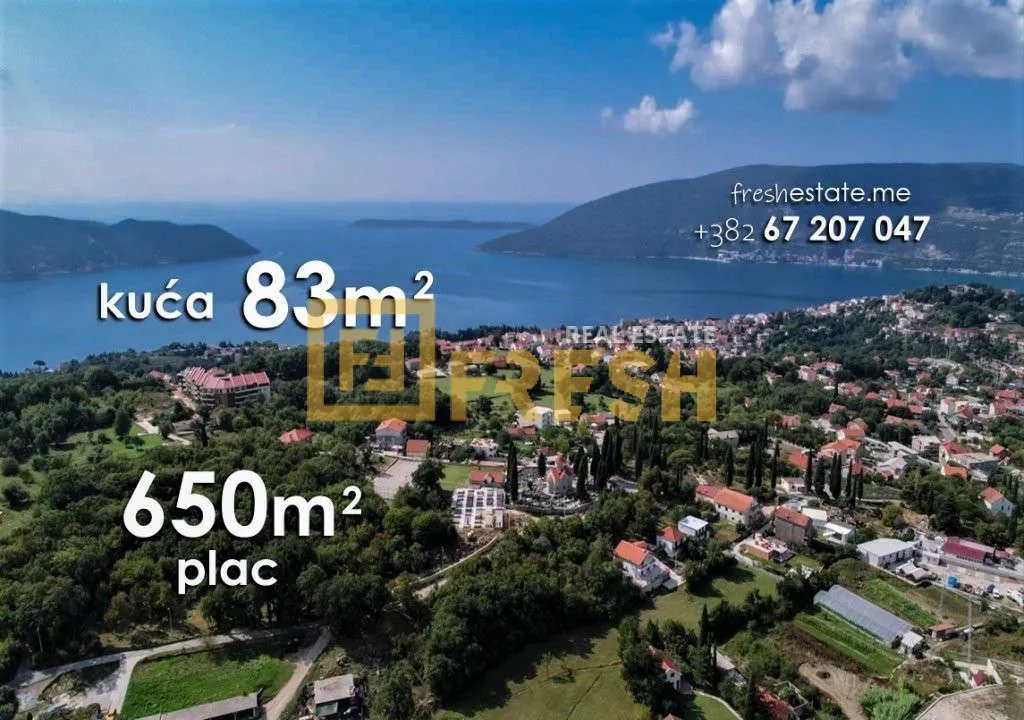 Prodaja, kuća, 83m², Herceg Novi, Crna Gora