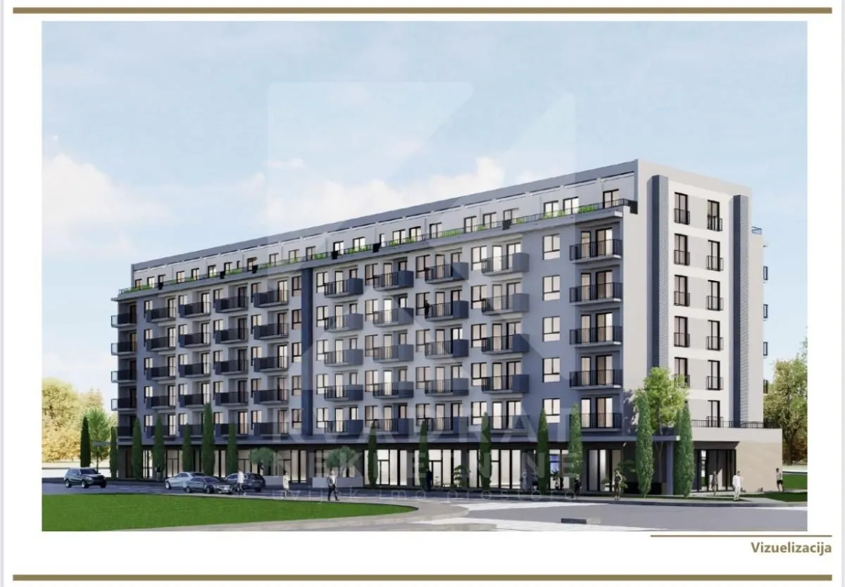 Prodaja, jednosoban stan, 47m², Zagorič, Podgorica