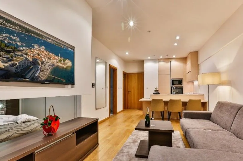 Daily-rent, studio apartment, 46m², Budva, Crna Gora