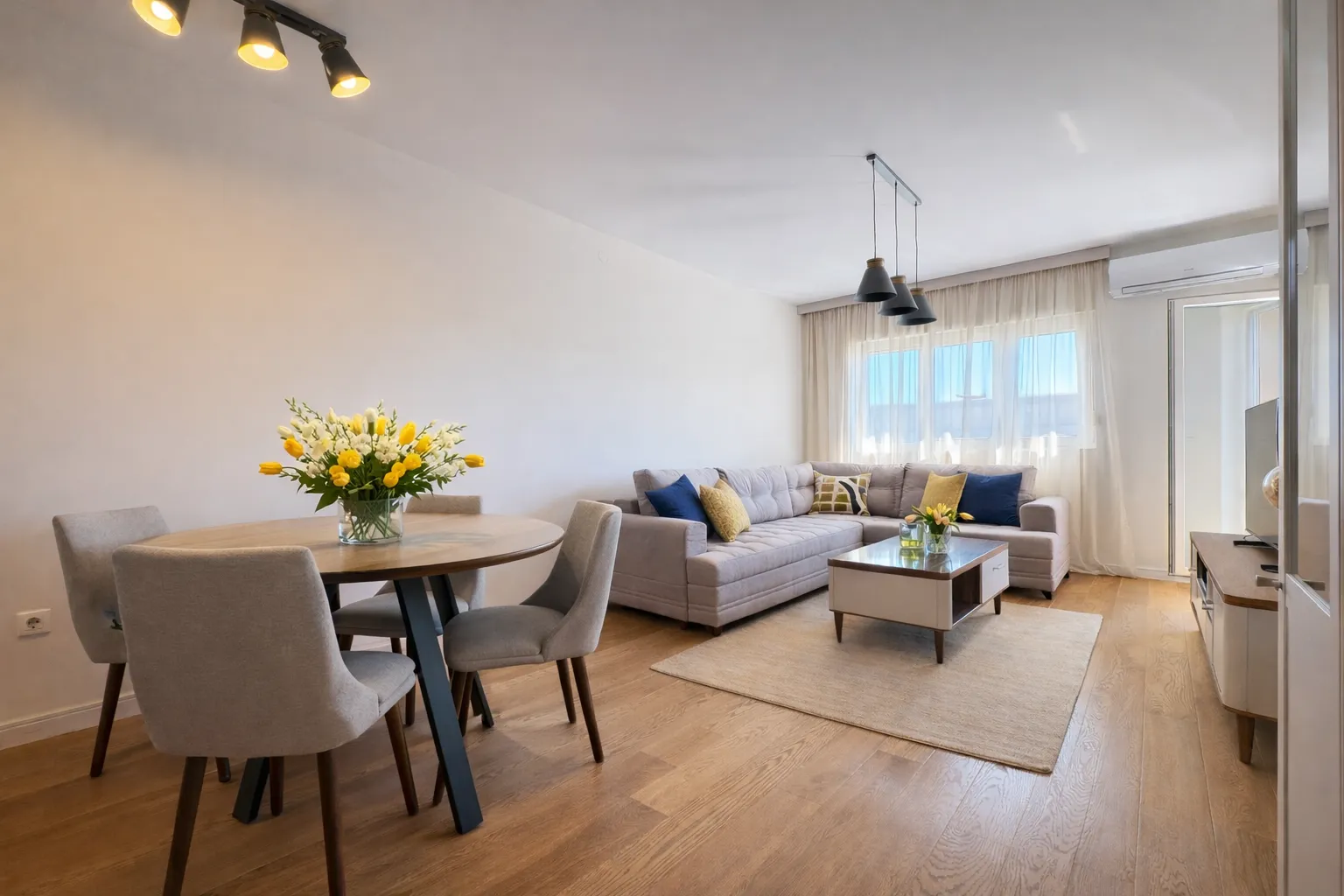 Daily-rent, one bedroom apartment, 50m², Central Point, Podgorica