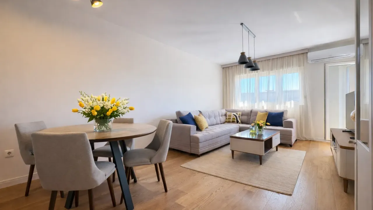 Stan-na-dan, jednosoban stan, 50m², Central Point, Podgorica