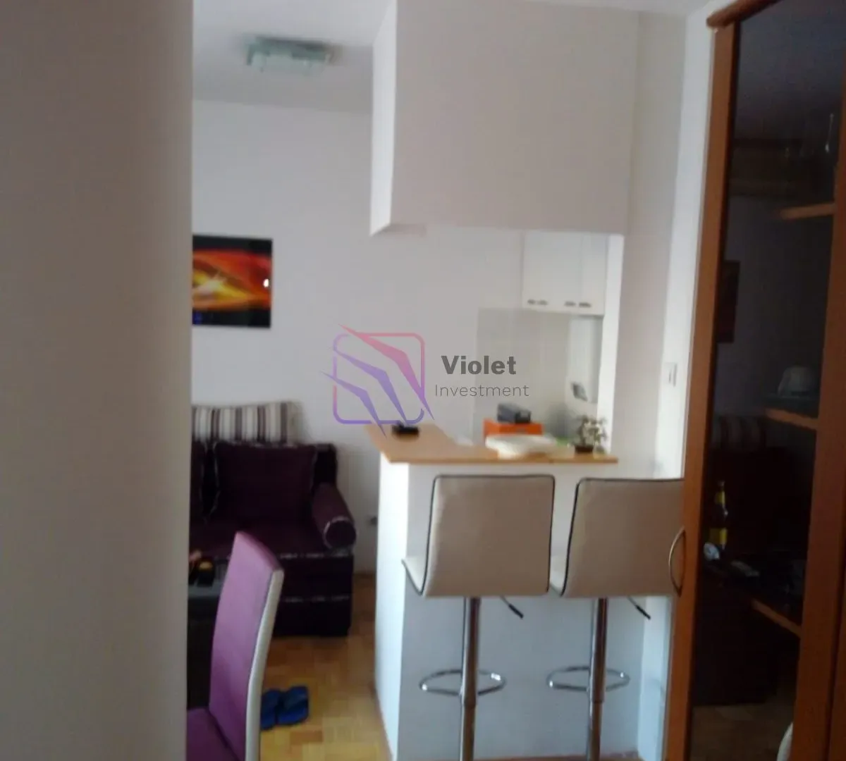 Rent, one bedroom apartment, 35m², Stari Aerodrom, Podgorica