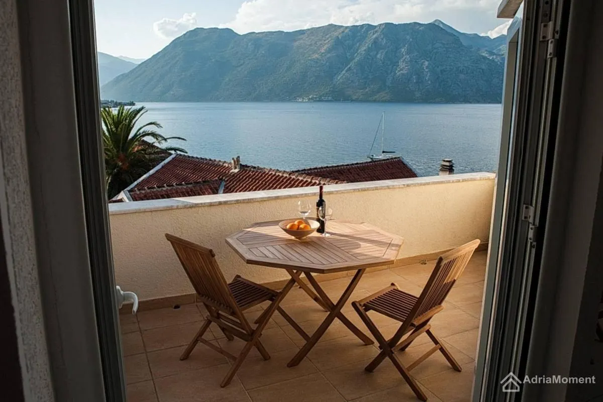 Sale, one bedroom apartment, 54m², Prčanj, Kotor