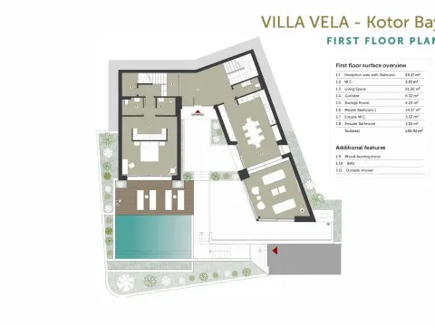Sale, house, 456m², Prčanj, Kotor - image 11