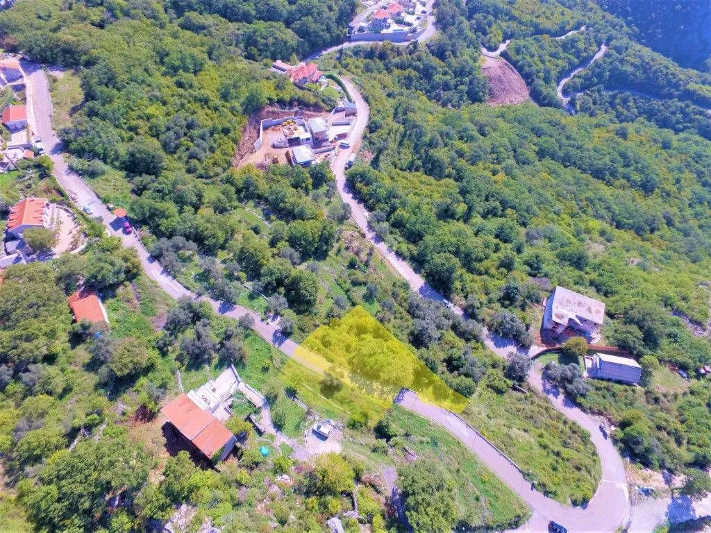 Prodaja, plac, 1021m², Kuljače, Budva