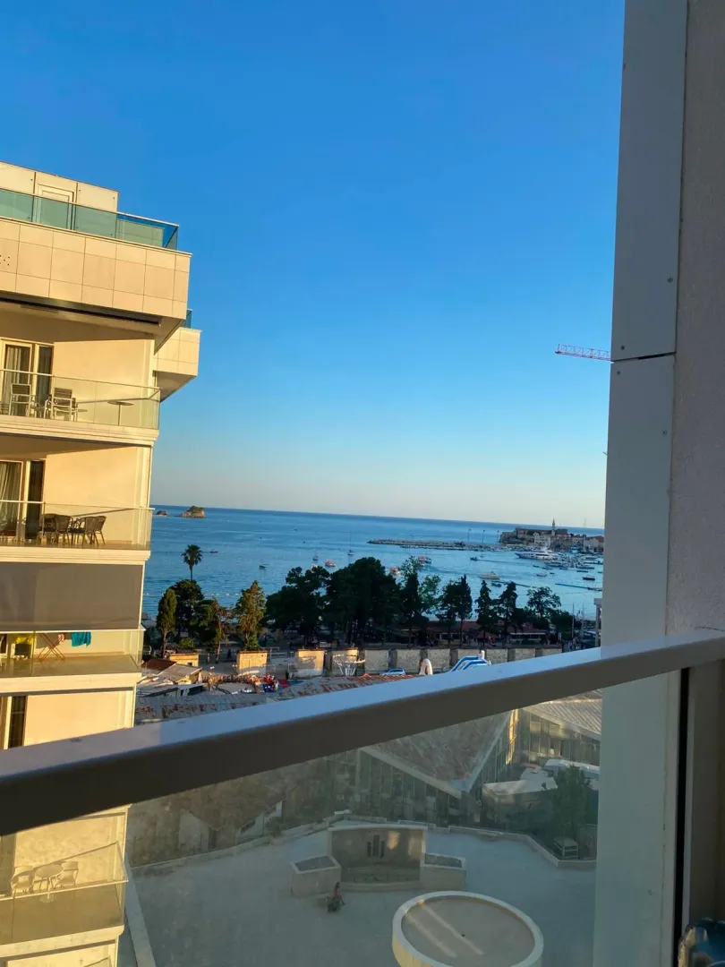 Sea and city view from the terrace.