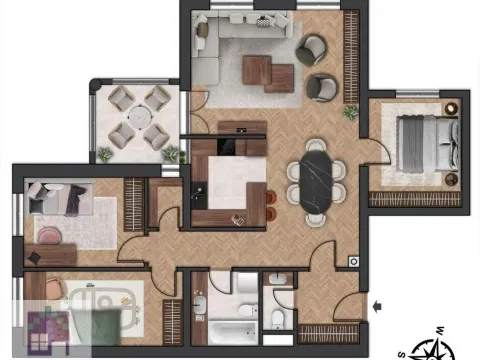 Prodaja, trosoban stan, 94m², Novi Sad, Srbija - image 18