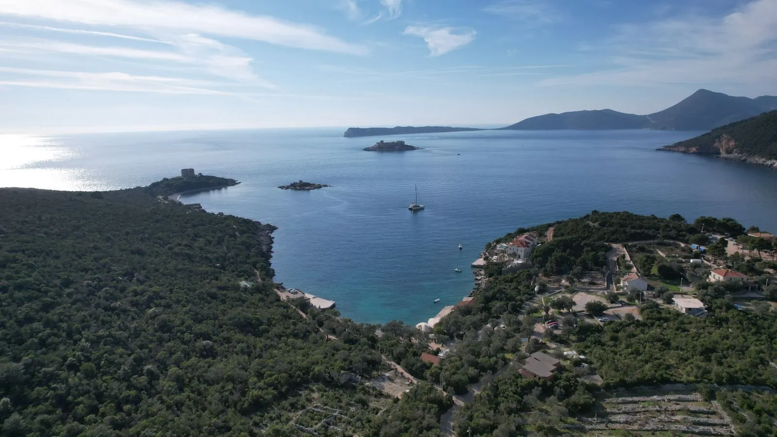 Prodaja, plac, 1034m², Luštica, Tivat