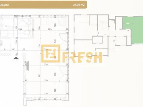 Prodaja, garsonjera, 26m², Zabjelo, Podgorica - image 5
