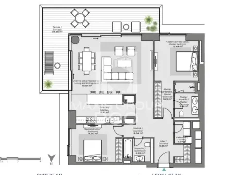 Sale, four bedroom apartment, 151m², Savski Venac, Beograd - image 3