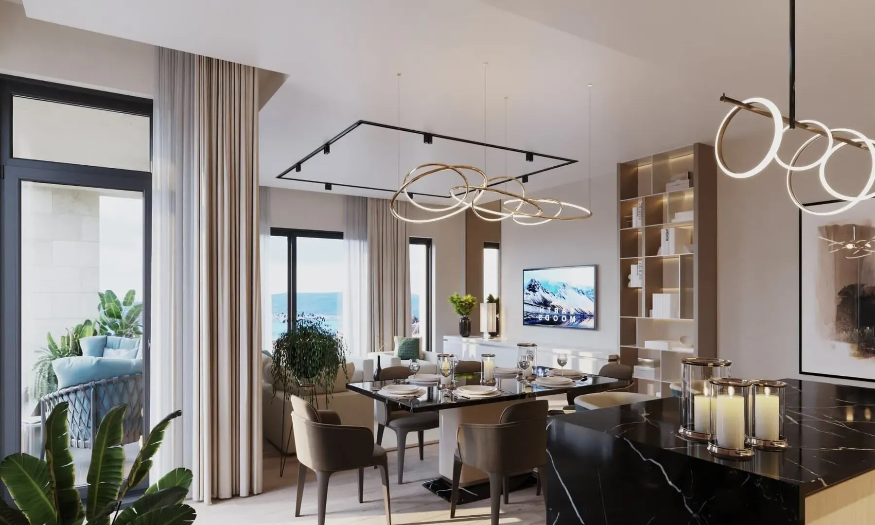 Prodaja, trosoban stan, 107m², Tivat, Crna Gora