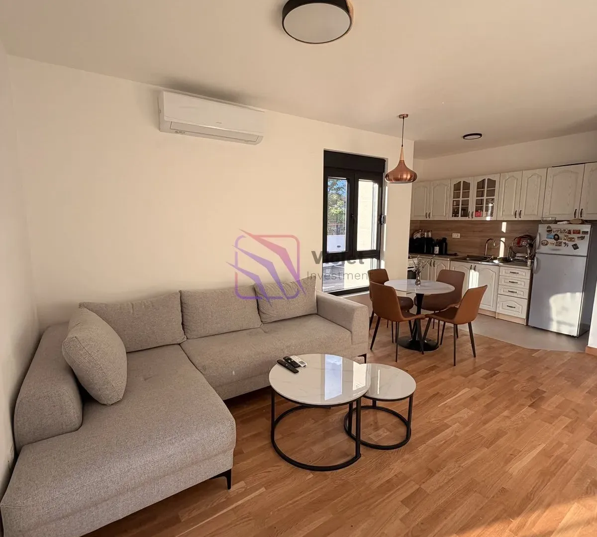 Rent, one bedroom apartment, 61m², Tološi, Podgorica