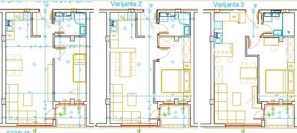 Sale, one bedroom apartment, 43m², Palilula, Niš