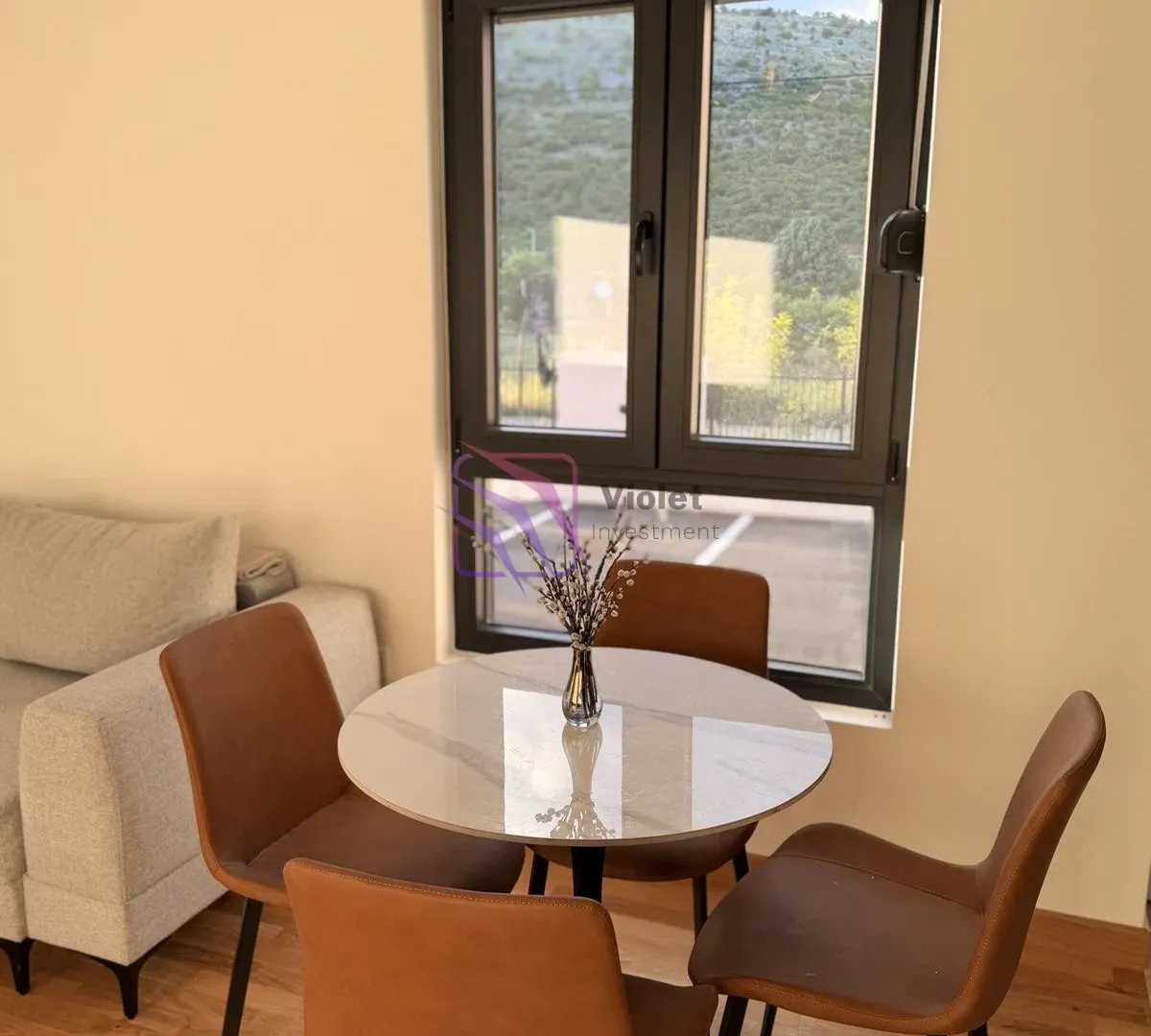 Rent, one bedroom apartment, 61m², Tološi, Podgorica