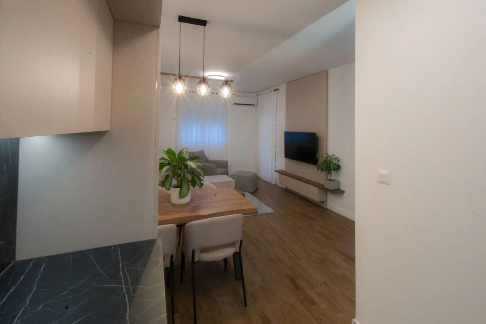 Rent, one bedroom apartment, 59m², Central Point, Podgorica