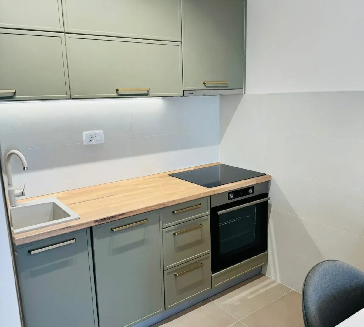 Rent, one bedroom apartment, 40m², Pobrežje, Podgorica