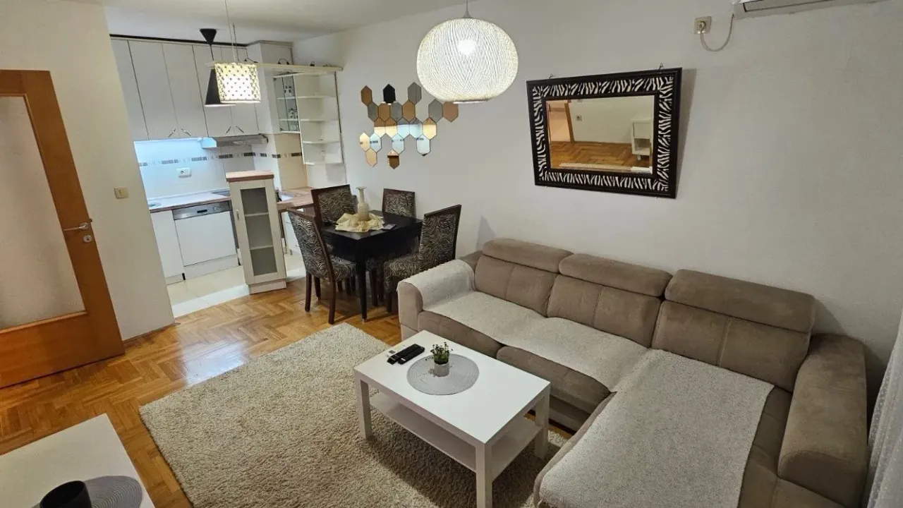 Izdavanje, jednosoban stan, 45m², Stari Aerodrom, Podgorica