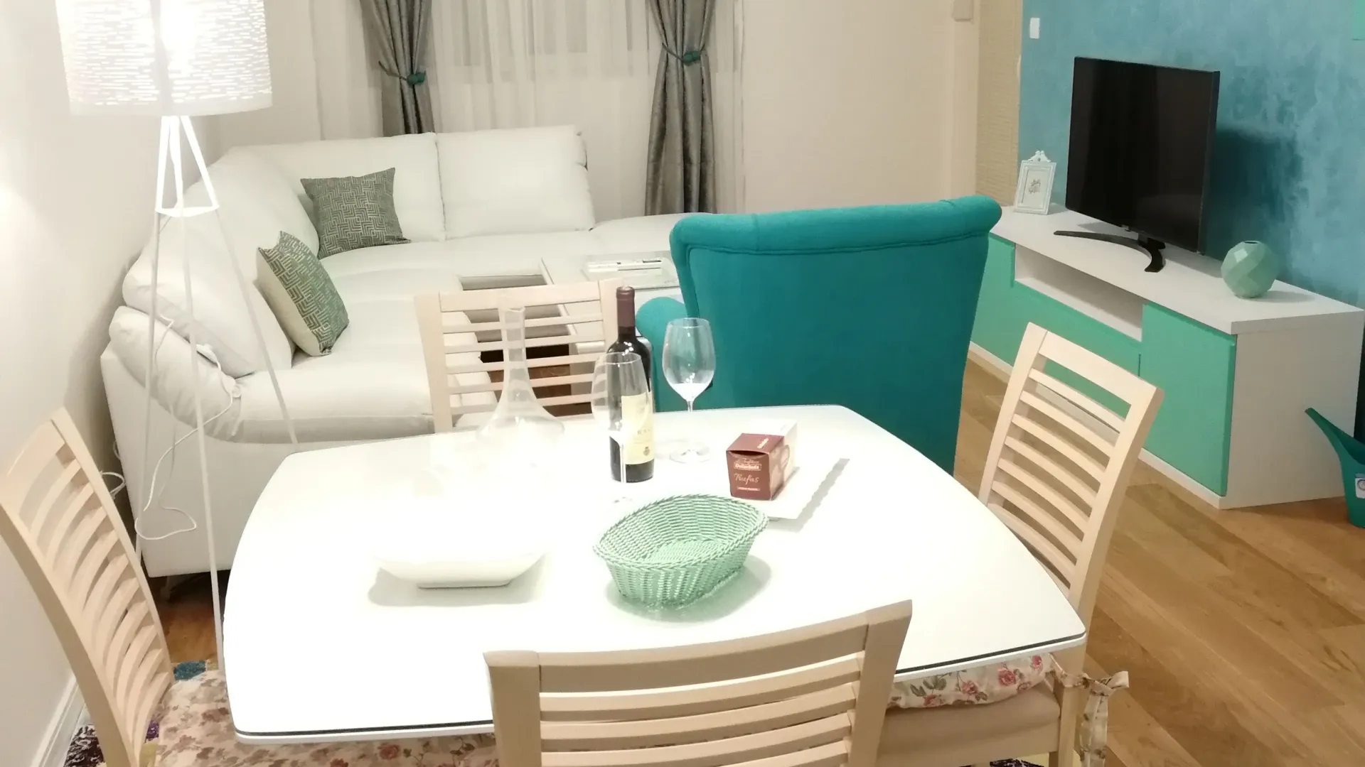 Rent, one bedroom apartment, 49m², Central Point, Podgorica