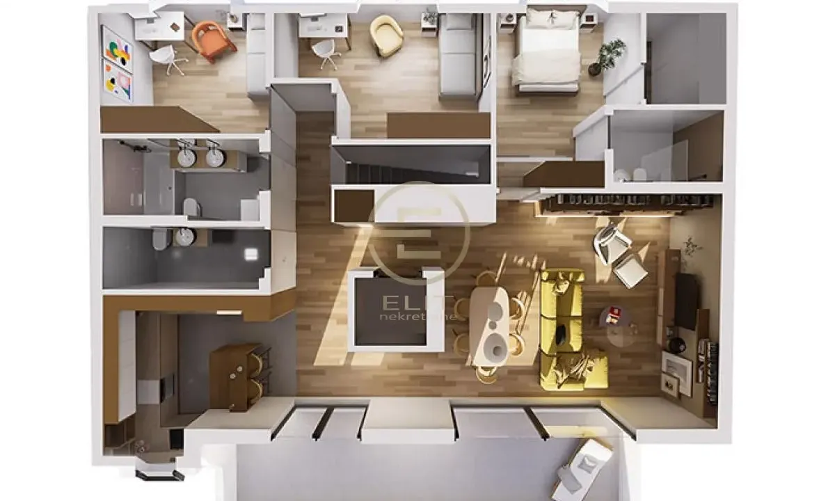 Prodaja, četvorosoban stan, 146m², Grbavica, Novi Sad Sve Podlokacije