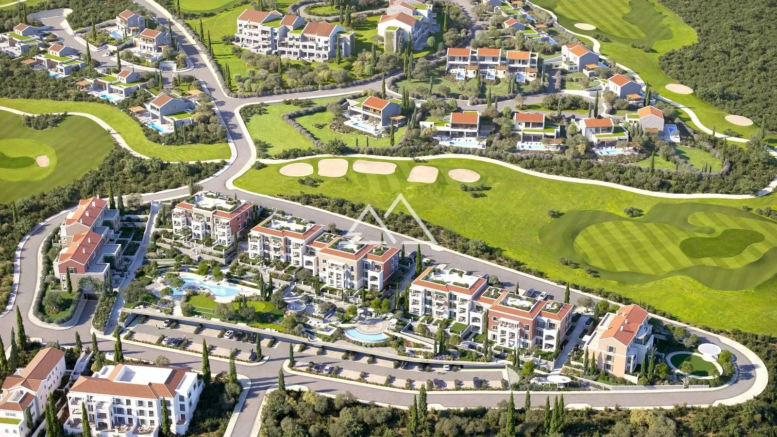 Prodaja, garsonjera, 44m², Luštica Bay, Tivat