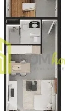 Sale, studio apartment, 29m², Tivat, Crna Gora - image 2