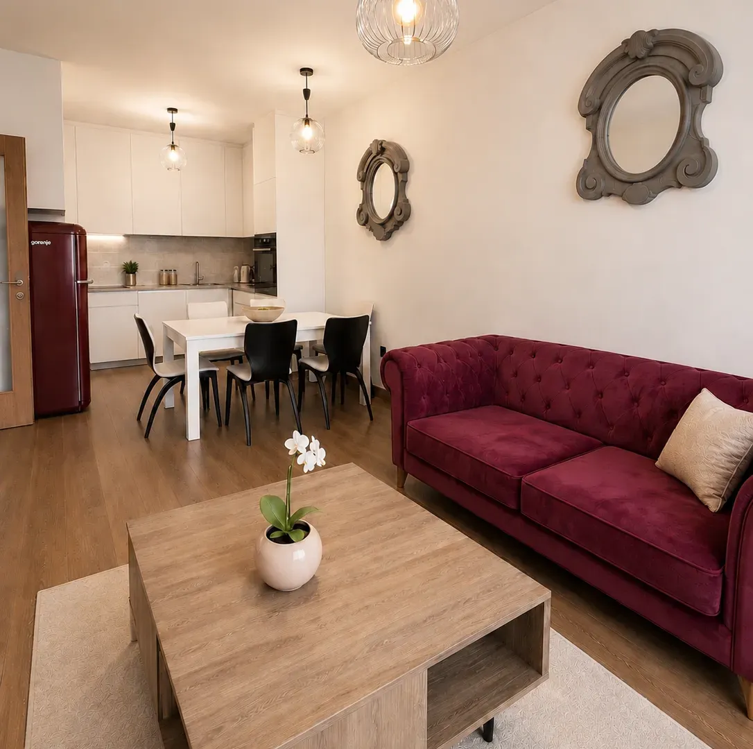 Izdavanje, dvosoban stan, 69m², Ljubović, Podgorica