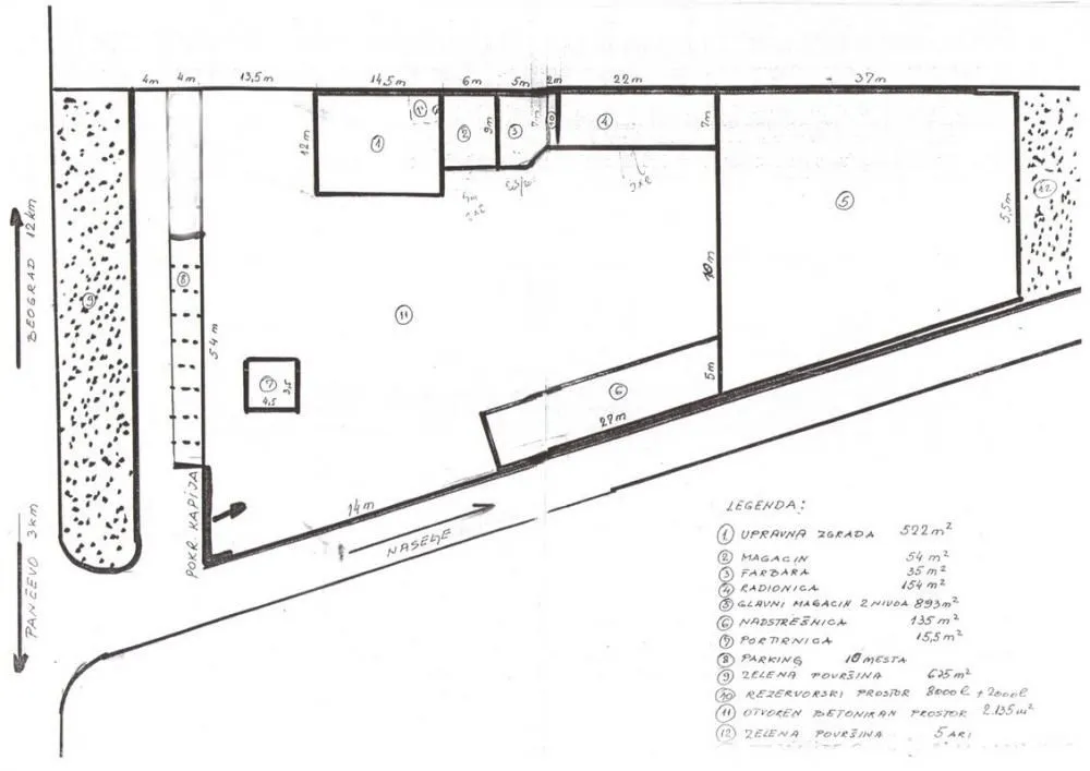 Sale, office space, 522m², Palilula Sve Podlokacije, Beograd