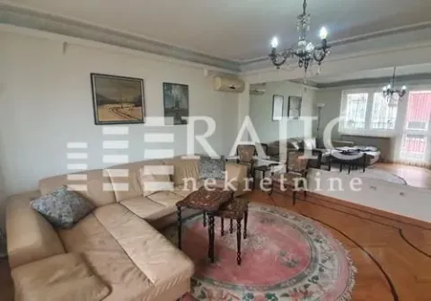 Spacious living room with sofa set and parquet flooring. - image 2