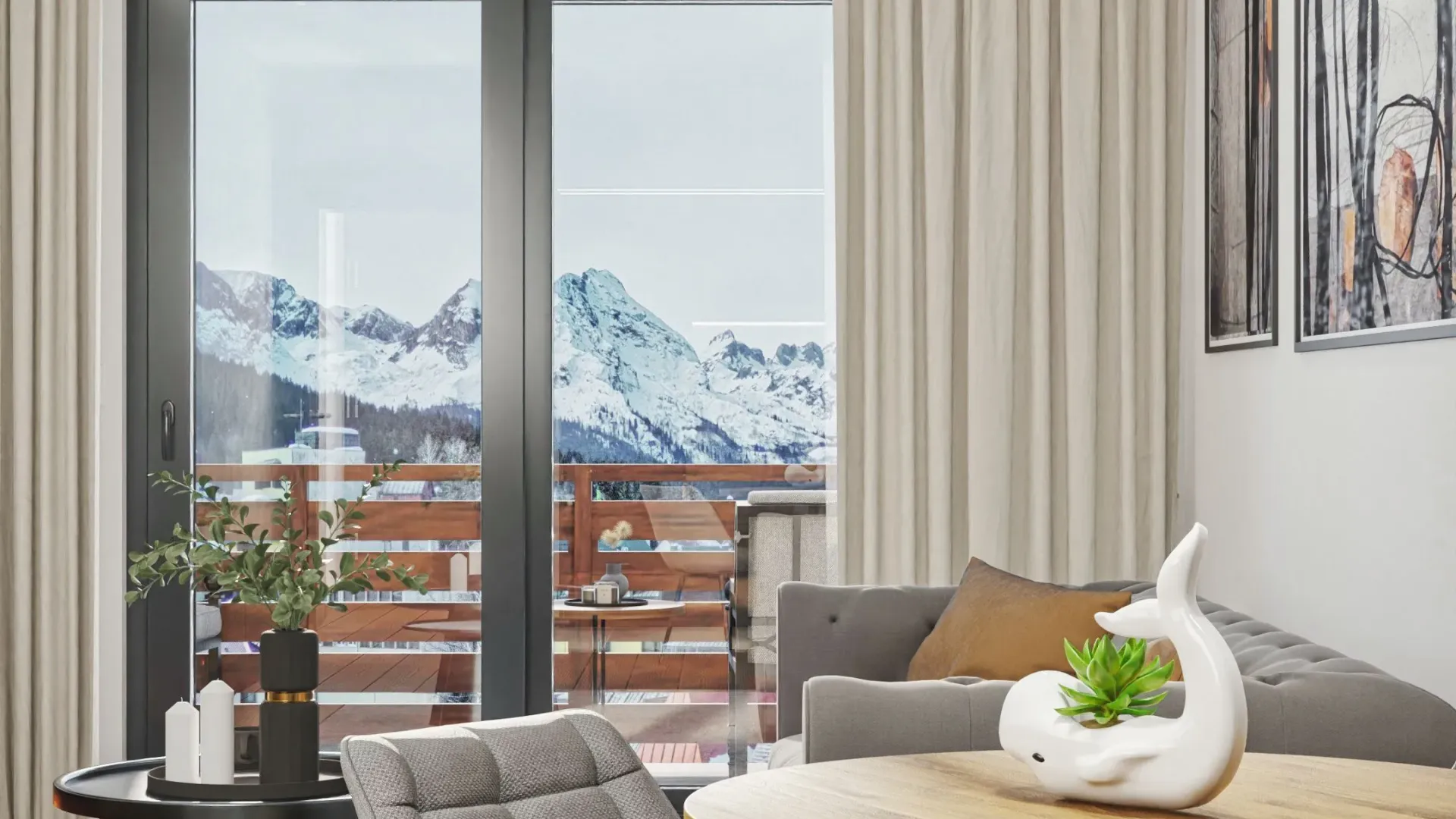 Prodaja, dvosoban stan, 49m², Centar, Žabljak