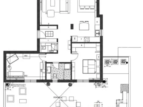 Sale, three bedroom apartment, 90m², Južni Bulevar, Vračar Sve Podlokacije - image 12