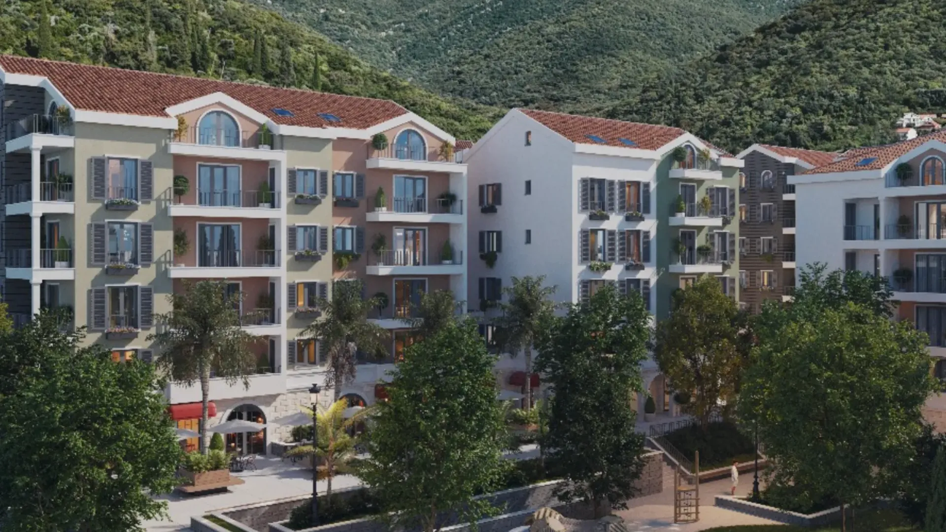 Prodaja, jednosoban stan, 45m², Donja Lastva, Tivat
