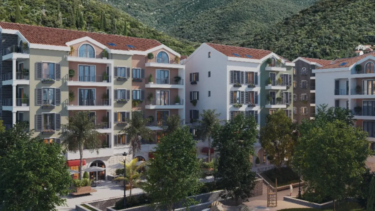Sale, one bedroom apartment, 45m², Donja Lastva, Tivat