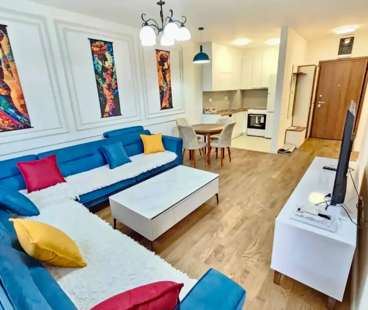 Izdavanje, jednosoban stan, 47m², Stari Aerodrom, Podgorica