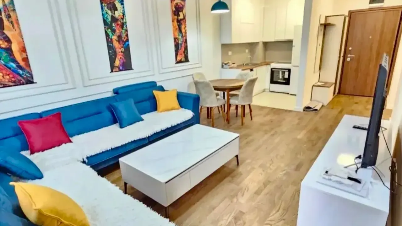 Rent, one bedroom apartment, 47m², Stari Aerodrom, Podgorica