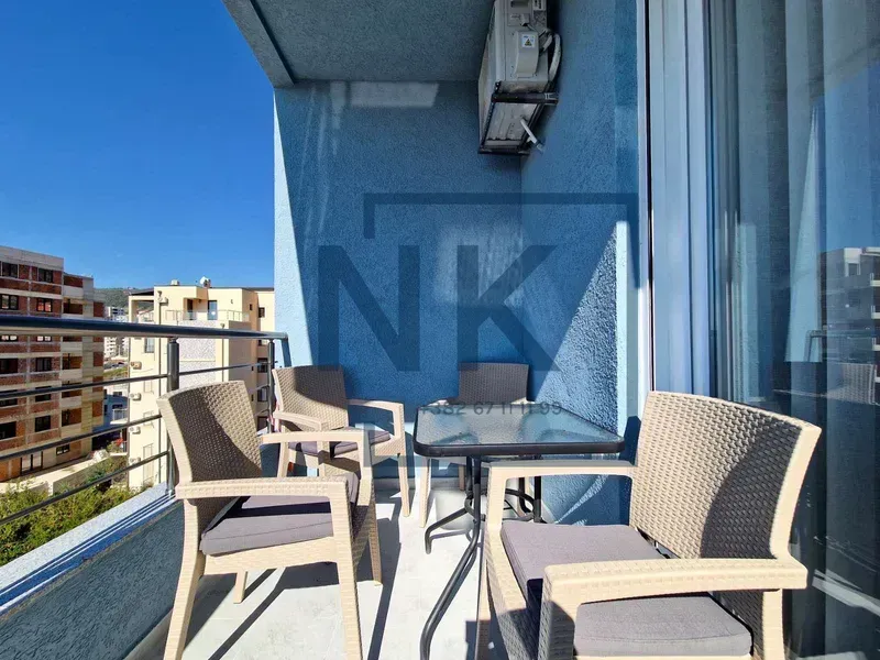 Rent, one bedroom apartment, 47m², Bečići, Budva