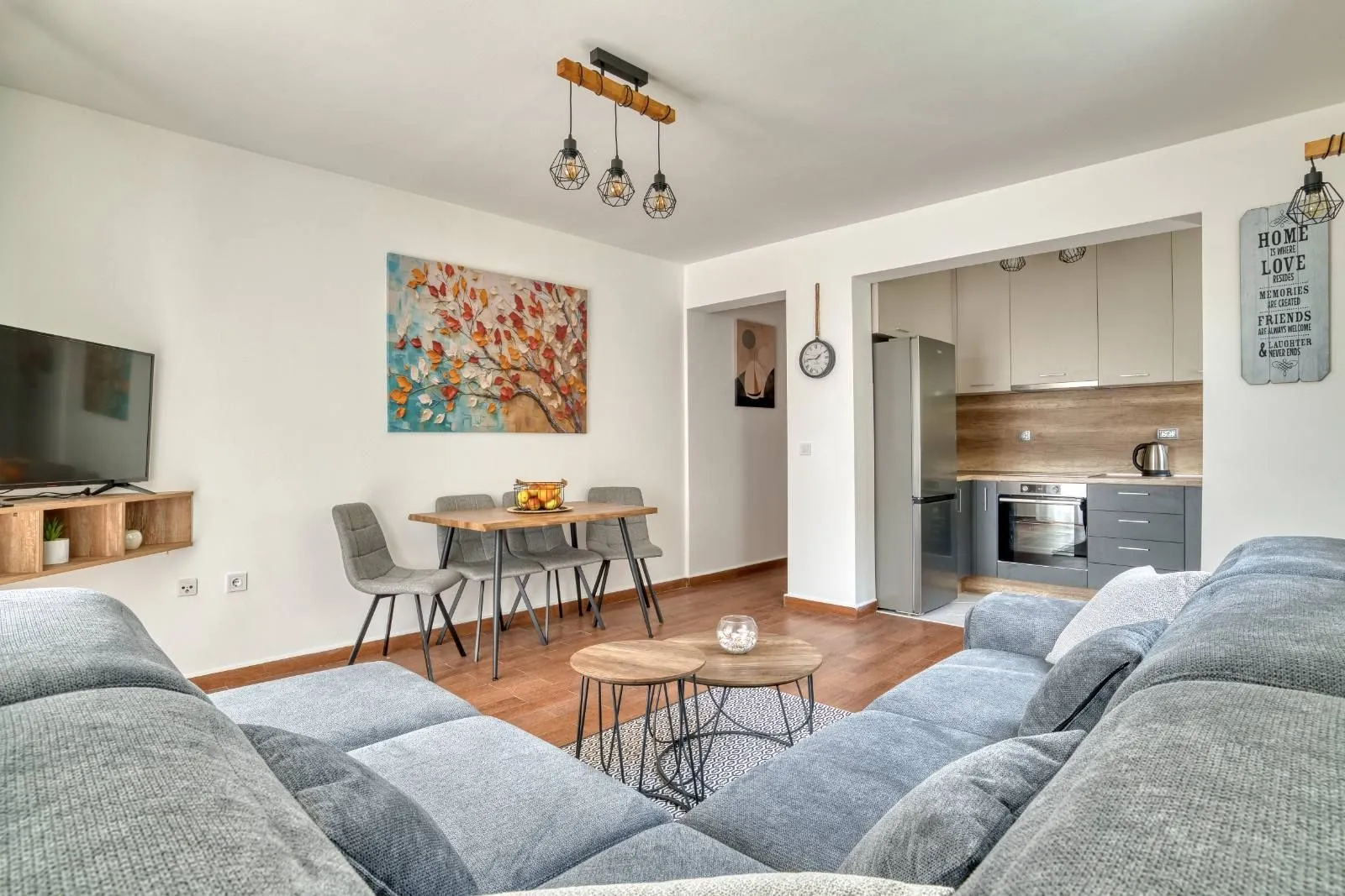 Rent, one bedroom apartment, 51m², Rafailovići, Budva
